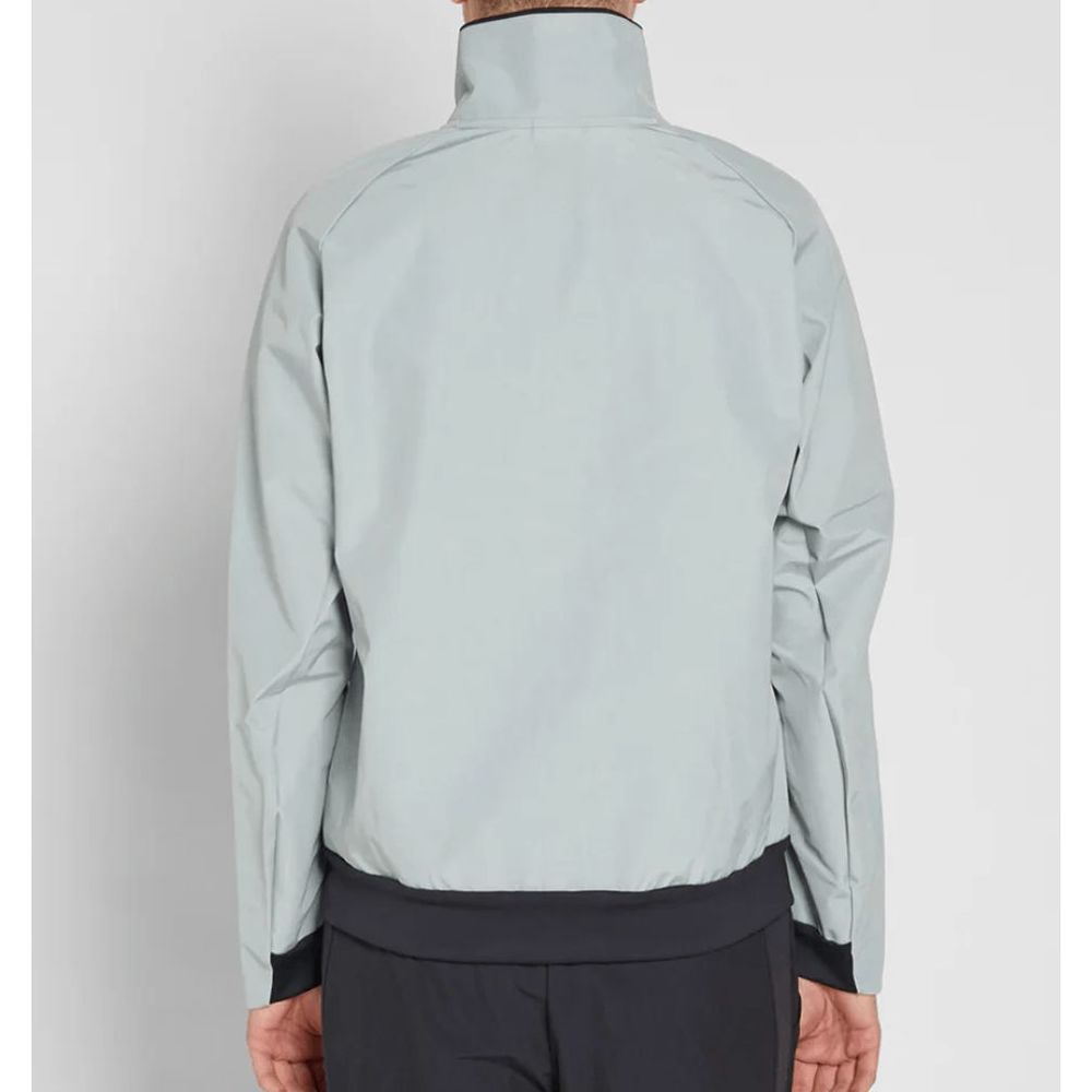NEW Men's Large NIKE TECH Fleece Shield Jacket Coat Light Gray Grey 914082 019 - Picture 3 of 8